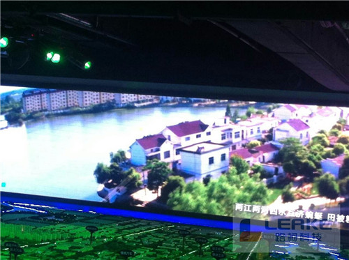 芜湖规划展示馆P6 led显示屏项目